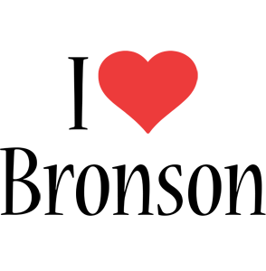 Bronson i-love logo