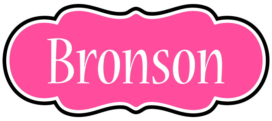 Bronson invitation logo
