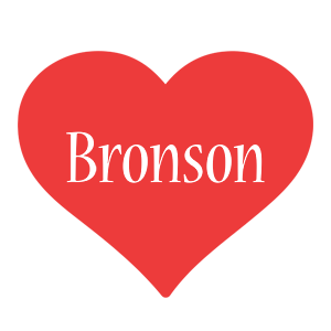 Bronson love logo