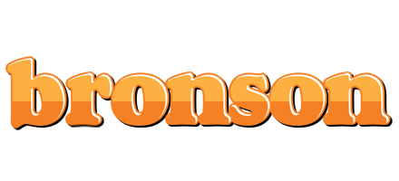 Bronson orange logo