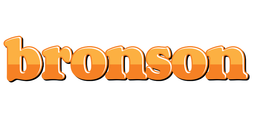 Bronson orange logo