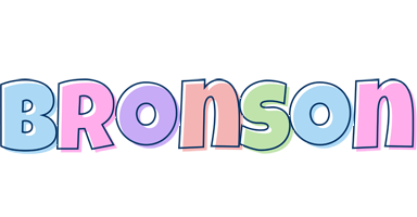Bronson pastel logo
