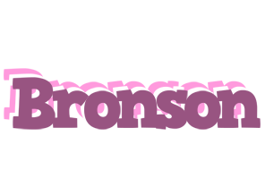 Bronson relaxing logo