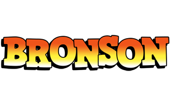 Bronson sunset logo