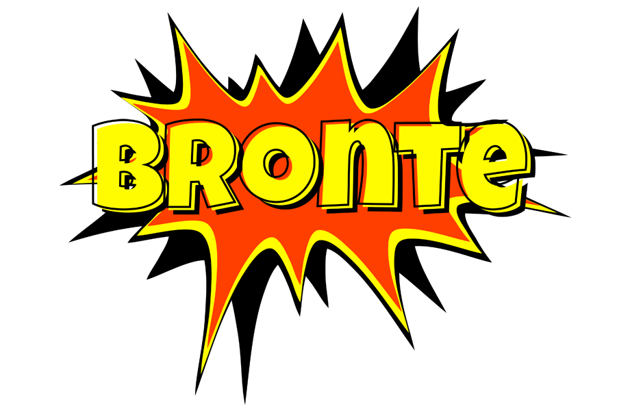 Bronte bazinga logo