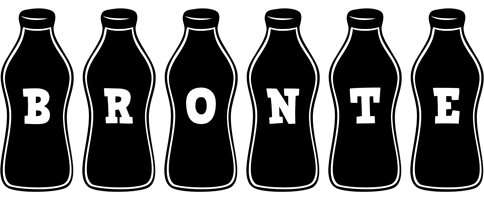 Bronte bottle logo