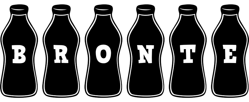 Bronte bottle logo
