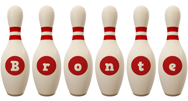 Bronte bowling-pin logo