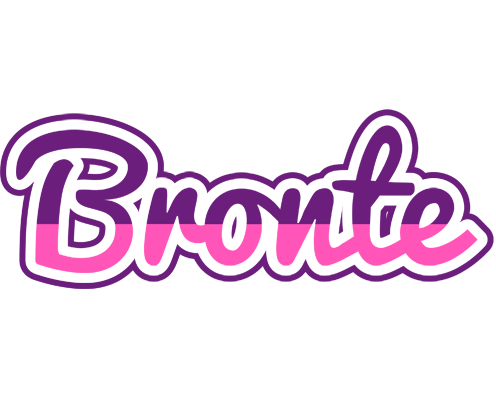 Bronte cheerful logo