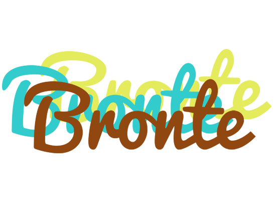 Bronte cupcake logo