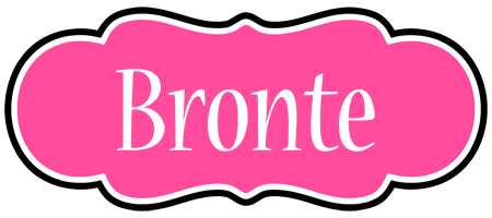 Bronte invitation logo