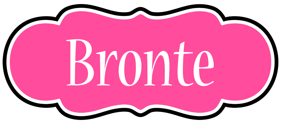 Bronte invitation logo