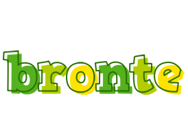 Bronte juice logo