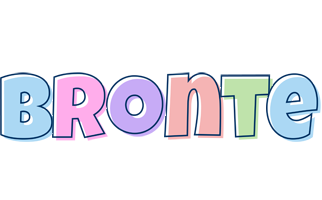 Bronte pastel logo