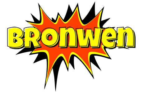 Bronwen bazinga logo