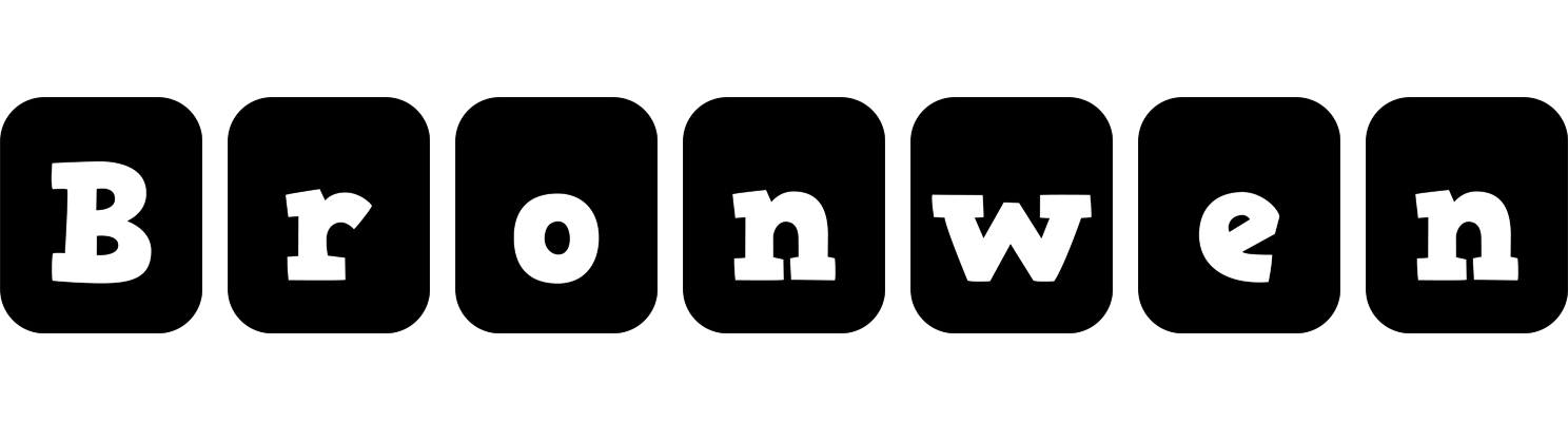Bronwen box logo