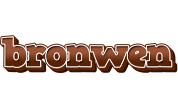 Bronwen brownie logo