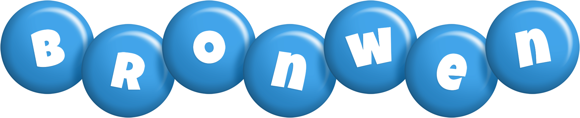 Bronwen candy-blue logo