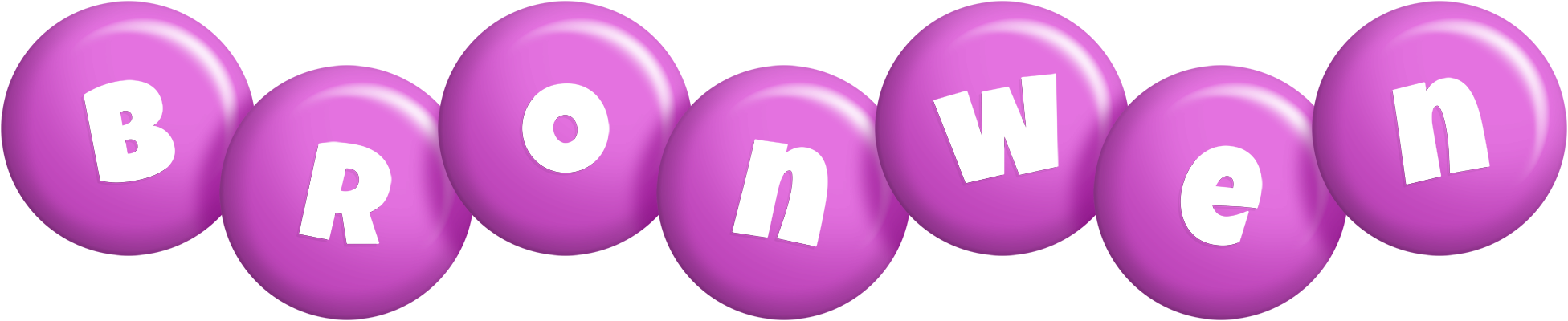 Bronwen candy-purple logo