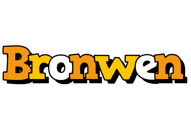 Bronwen cartoon logo