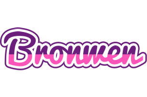 Bronwen cheerful logo