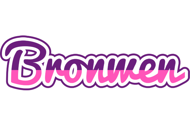 Bronwen cheerful logo