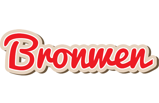 Bronwen chocolate logo