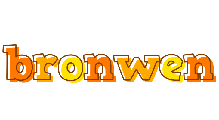 Bronwen desert logo