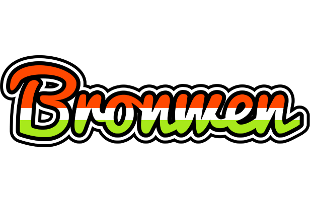 Bronwen exotic logo