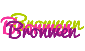 Bronwen flowers logo