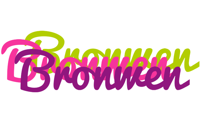 Bronwen flowers logo