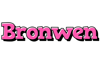 Bronwen girlish logo