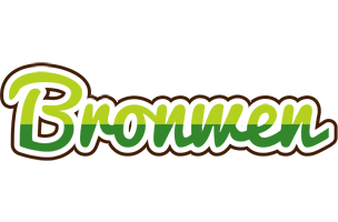 Bronwen golfing logo