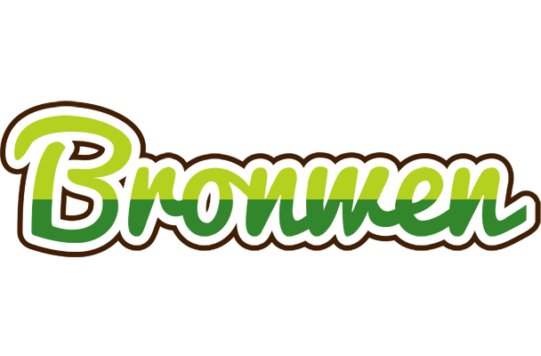 Bronwen golfing logo