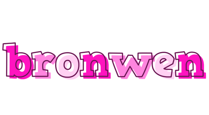 Bronwen hello logo
