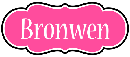 Bronwen invitation logo