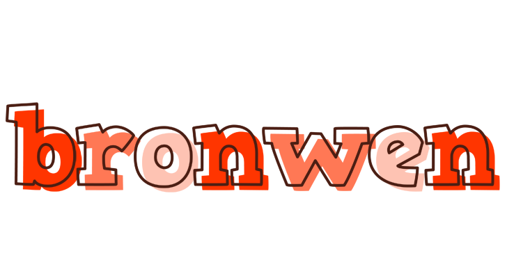 Bronwen paint logo