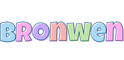 Bronwen pastel logo