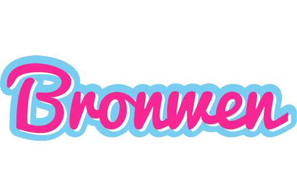 Bronwen popstar logo