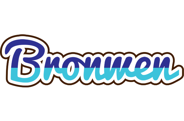 Bronwen raining logo