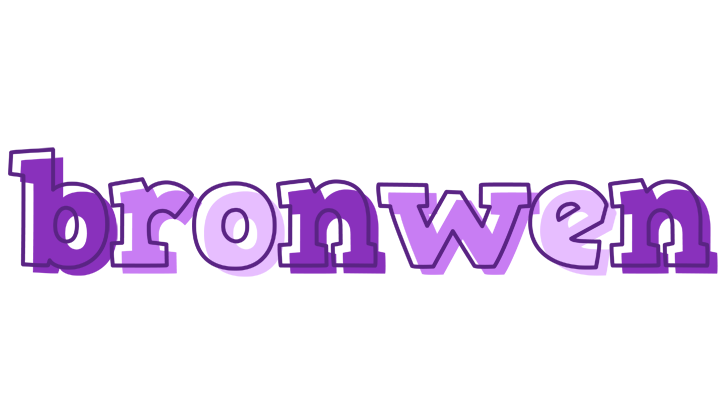 Bronwen sensual logo
