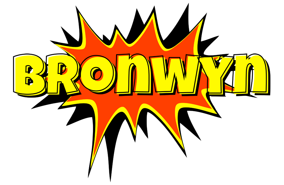 Bronwyn bazinga logo