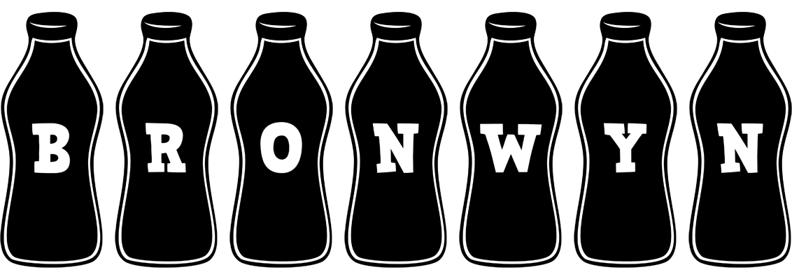 Bronwyn bottle logo