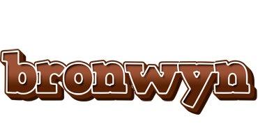 Bronwyn brownie logo