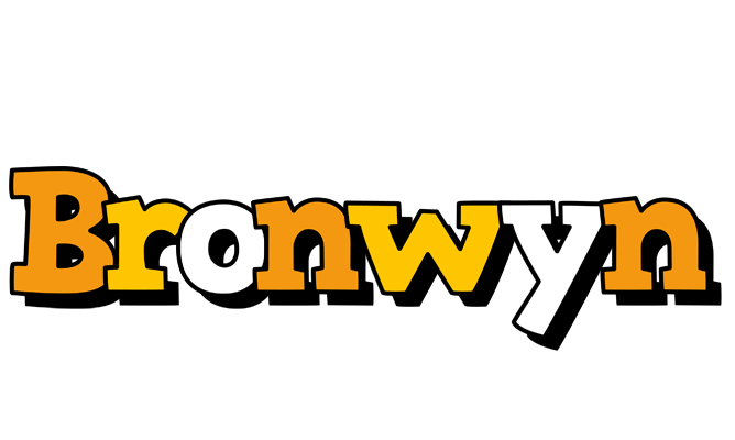 Bronwyn cartoon logo