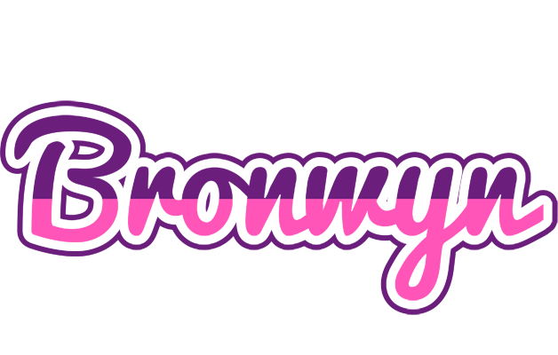 Bronwyn cheerful logo