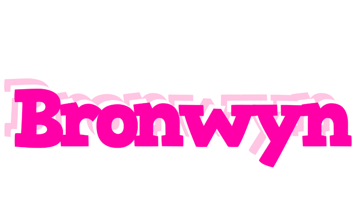 Bronwyn dancing logo