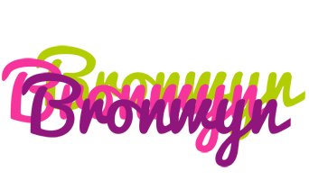 Bronwyn flowers logo