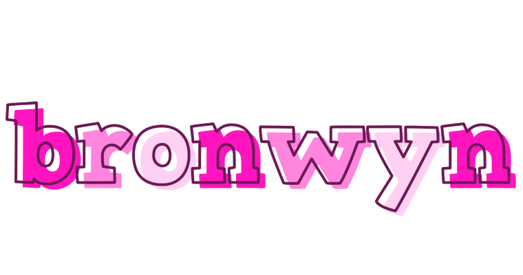 Bronwyn hello logo