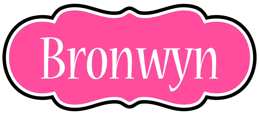 Bronwyn invitation logo